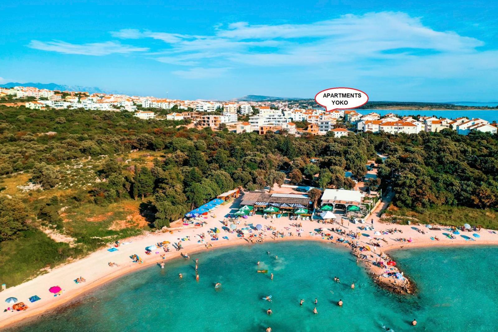 Apartments Yoko Новалья Экстерьер фото